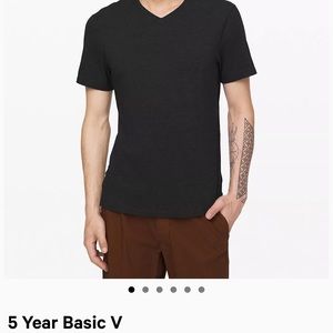 Lululemon 5 Year Basic V - Purple Small